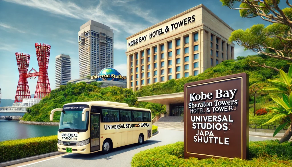 神戸ベイシェラトン ホテル＆タワーズ 口コミ！ユニバ直行バスで楽々アクセス＆温泉の魅力