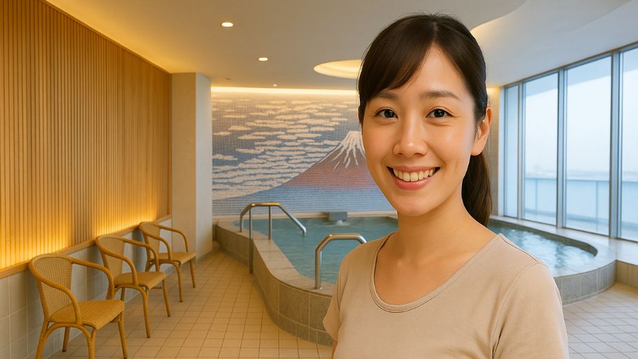ベビーバスや子ども用グッズがそろった清潔なお風呂場の写真