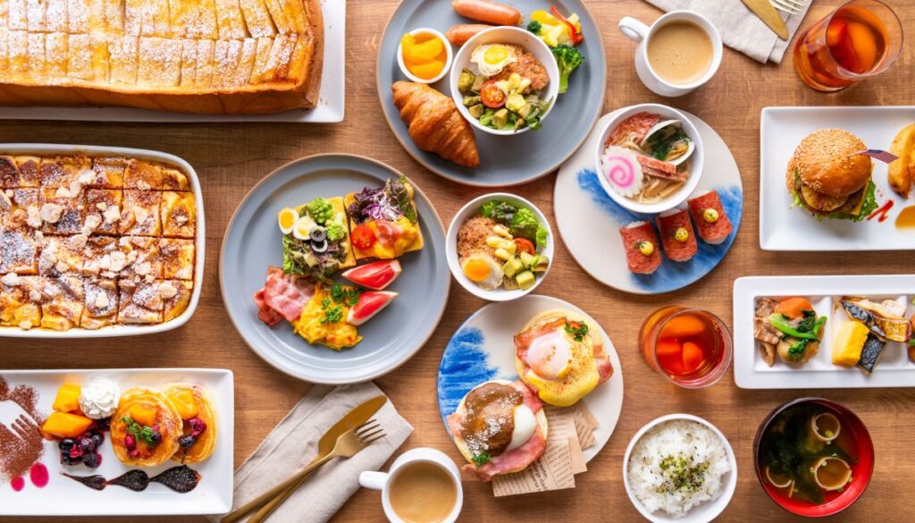 三井ガーデンホテル プラナ東京ベイの朝食ビュッフェ